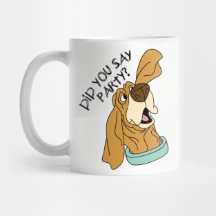 Funny party dog Mug